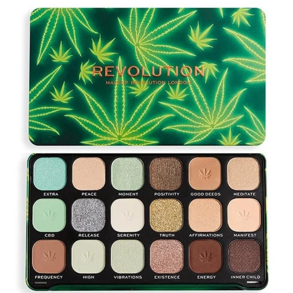 Revolution Forever Flawless Good Vibes Chilled Vibes Eye Shadow Palette NEW